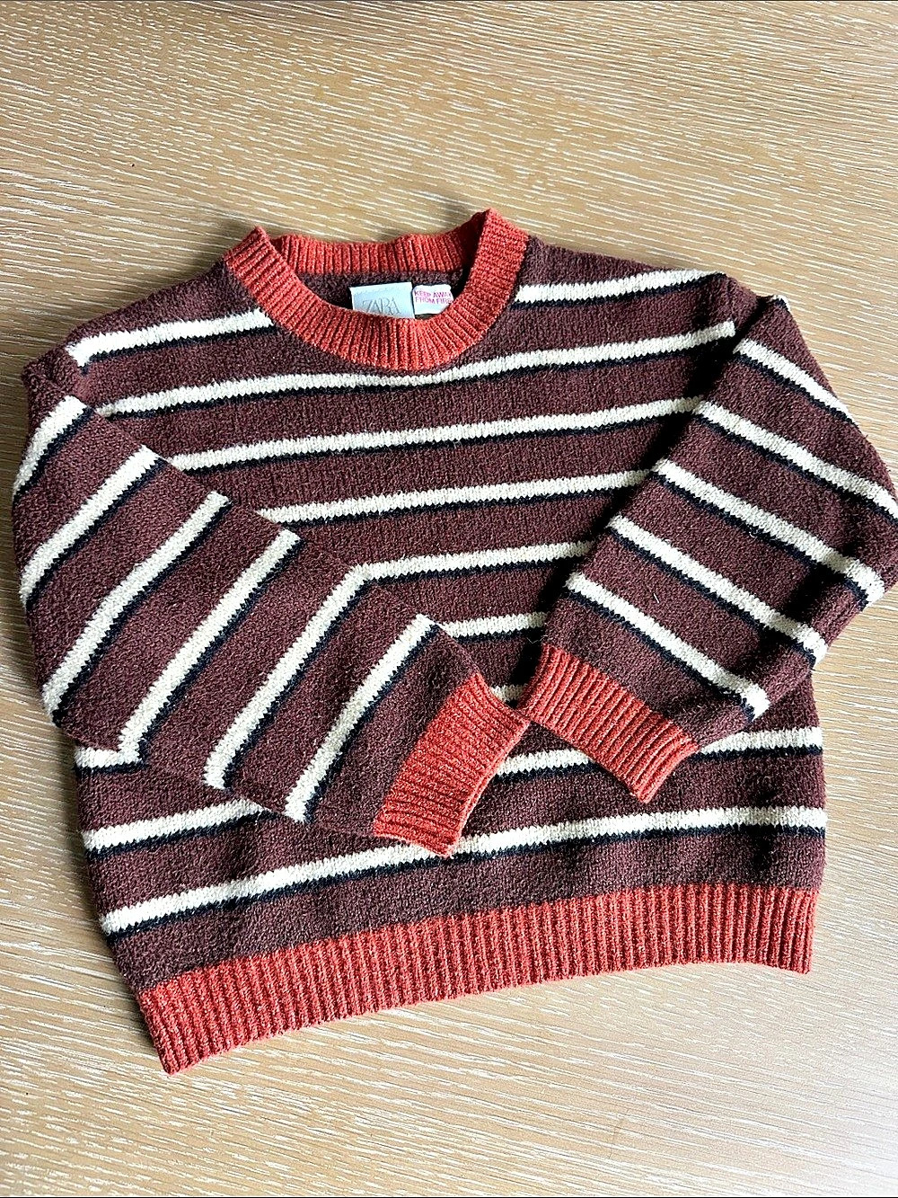 Zara Striped Sweater Boys Size 3Y
